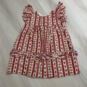 Vintage Baby Girl Size 24 Months Christmas Dress